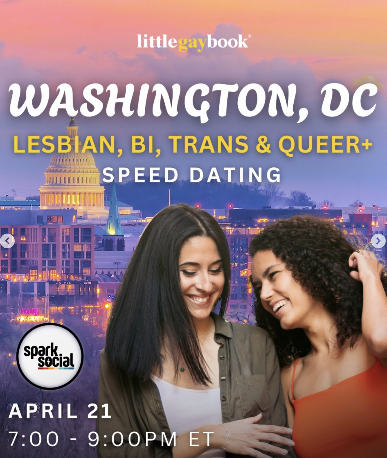 Lesbian, Bi, Trans & Queer+ Speed Dating